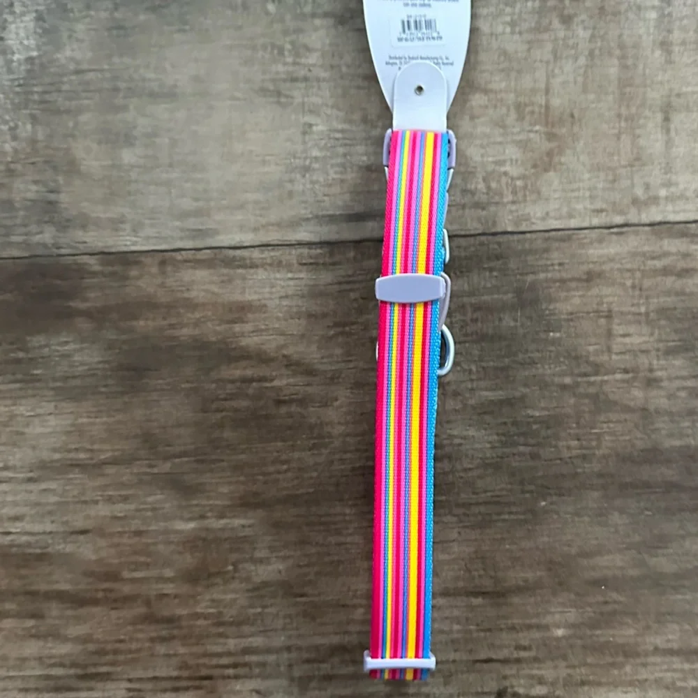 New Signature by petmate large nylon striped collar